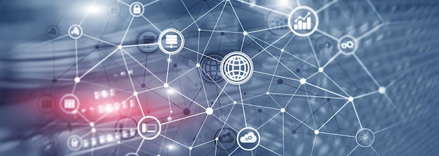 Fondo tecnológico universal para tu proyecto Web y líneas