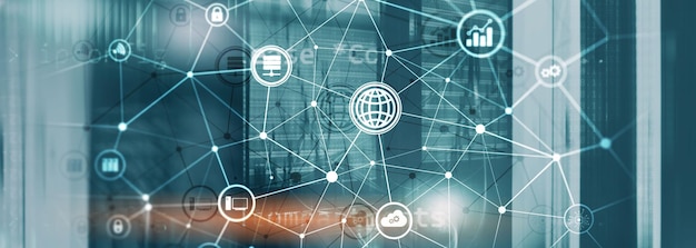 Fondo tecnológico universal para tu proyecto Web y líneas