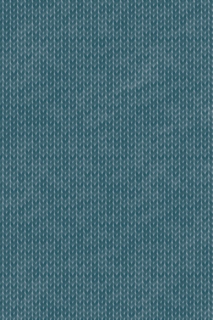 Fondo de tela azul oscuro hecho de material textil con un patrón tejido Textura de tela de punto hecha de hilo azul