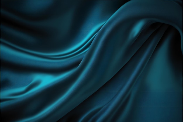 Fondo de tela azul tela creativa ilustración digital pintura fondo abstracto