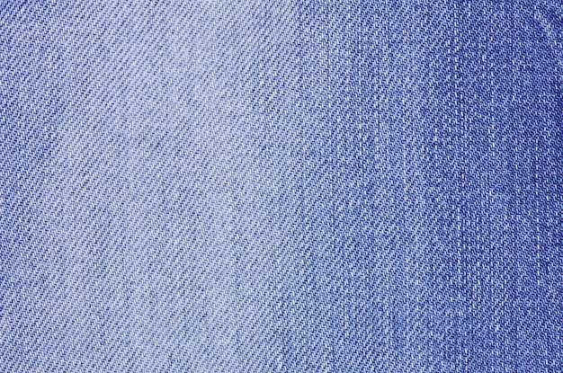 Fondo de tela de lino de mezclilla de jeans azul a rayas con textura