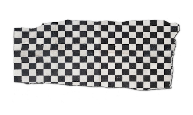 fondo de tela de muestra de alfombra a cuadros negra y blanca en concepto de carreras de automóviles y motocicletas
