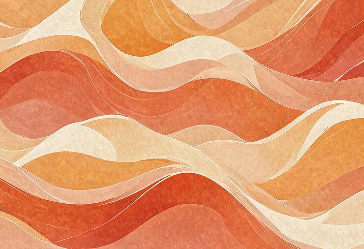 Fondo de tela con ondas abstractas
