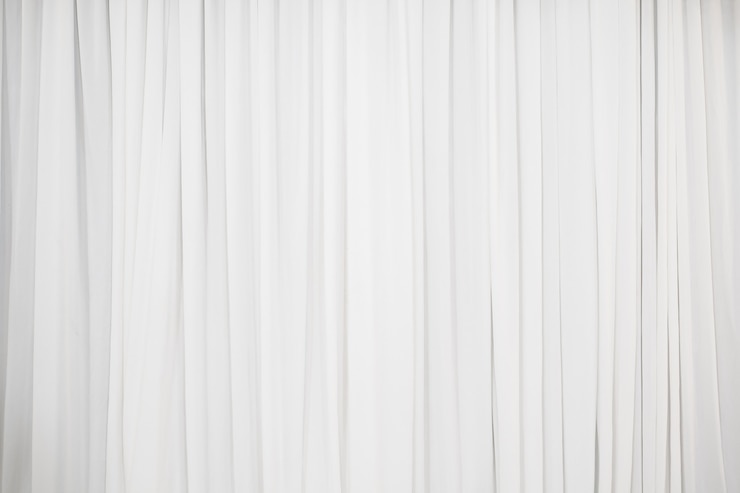Foto fondo de tela plisada blanca para decoración