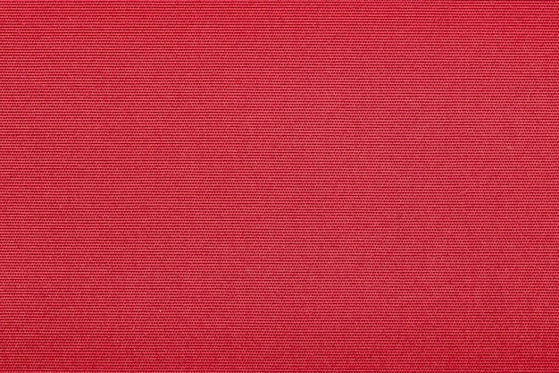 Fondo de tela de textura de lienzo rojo pastel
