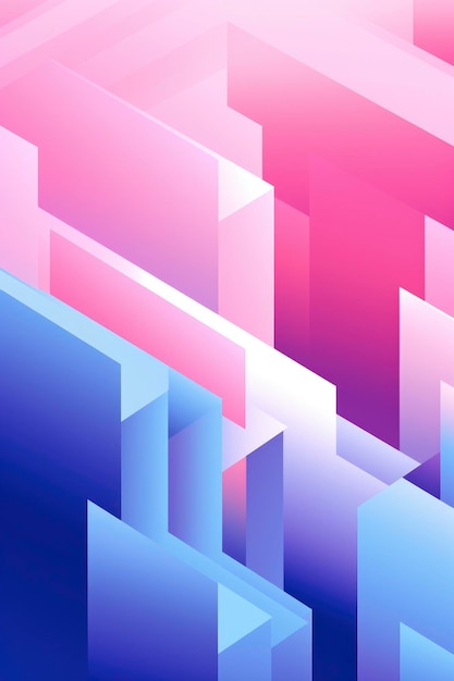 Fondo de tema de color púrpura y azul de geometría simple abstracta para la portada de la página del documento