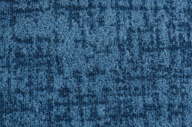 Fondo textil estricto en color azul