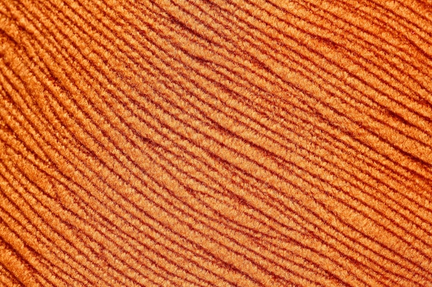 Fondo textil naranja a rayas de contraste