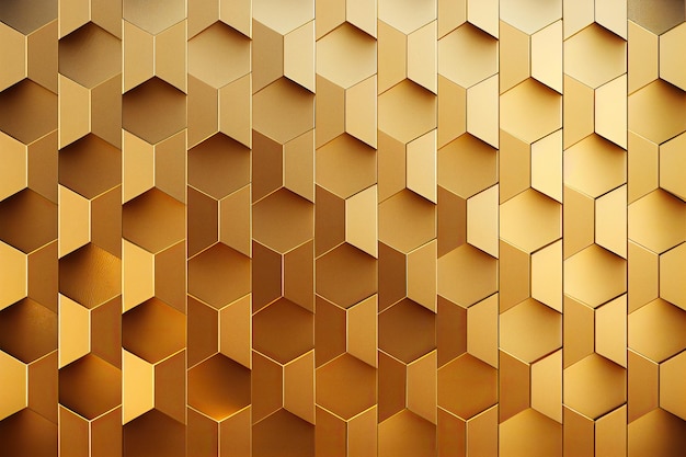 Fondo de textura abstracta geométrica moderna dorada
