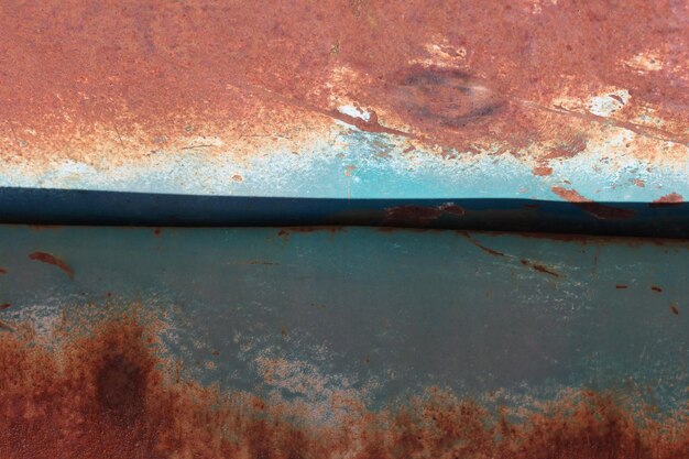 Fondo de textura abstracta de metal oxidado