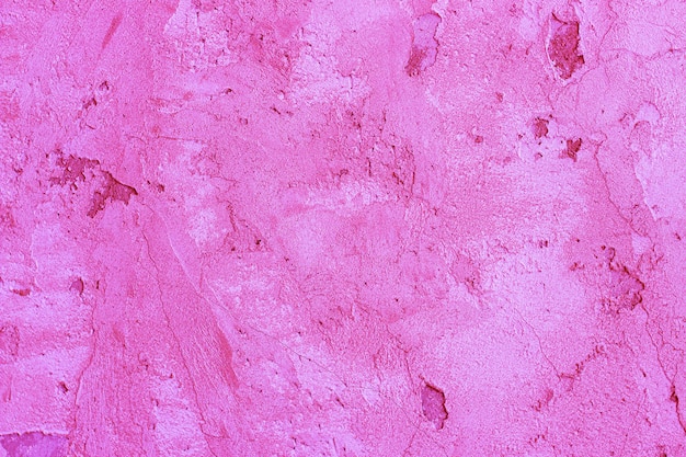 Fondo y textura abstracta de superficie de estuco rosa