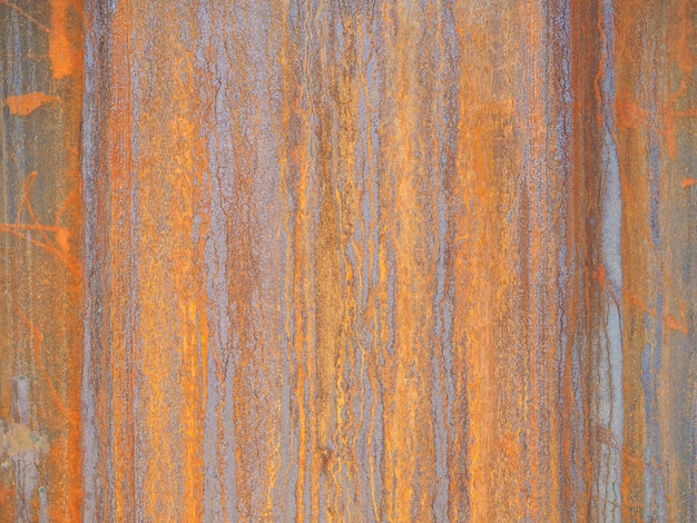 Fondo de textura de acero oxidado marrón de estilo industrial