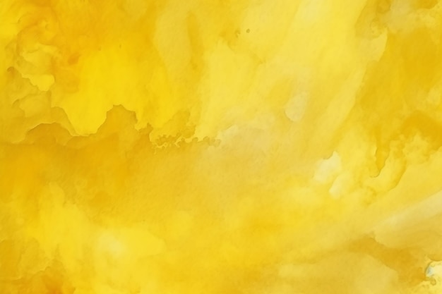 Fondo de textura de acuarela amarillo suave