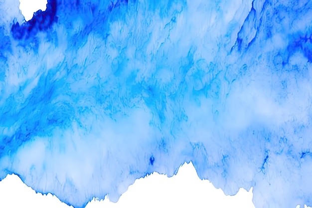 Fondo de textura de acuarela azul