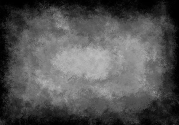 Fondo de textura de acuarela gris negro oscuro abstracto con brillo