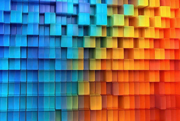 fondo de textura de bloque de color con líneas de arco iris