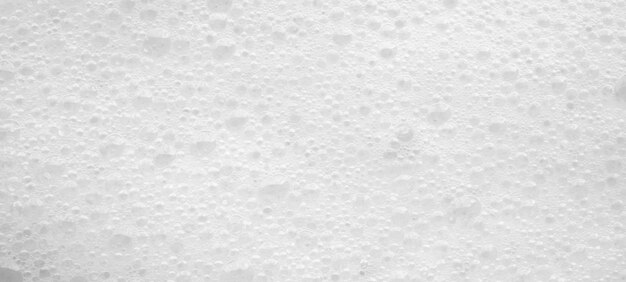 Fondo de textura de burbujas de espuma de jabón blanco abstracto