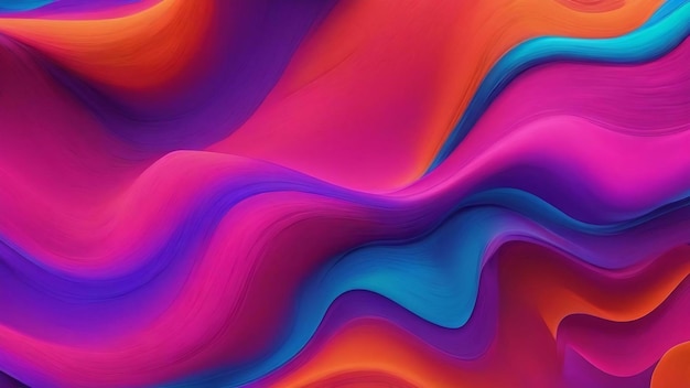 Fondo de textura de colores colores de neón fondo con textura 3d líquido mínimo fondo moderno