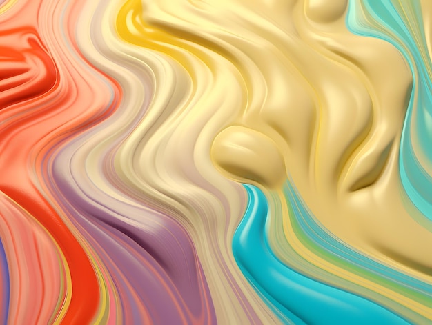 Fondo de textura de crema de terciopelo colorido Vista de cerca