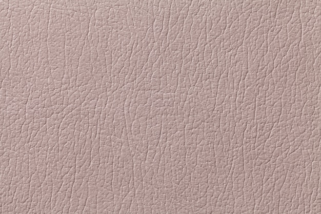 Fondo de textura de cuero beige con patrón, primer plano