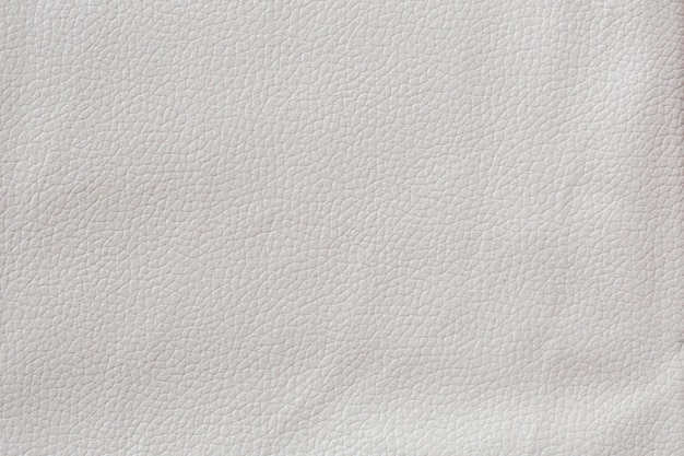 Fondo de textura de cuero blanco