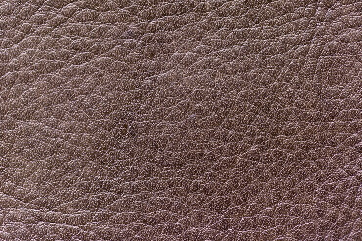 Fondo de textura de cuero marrón para el diseño