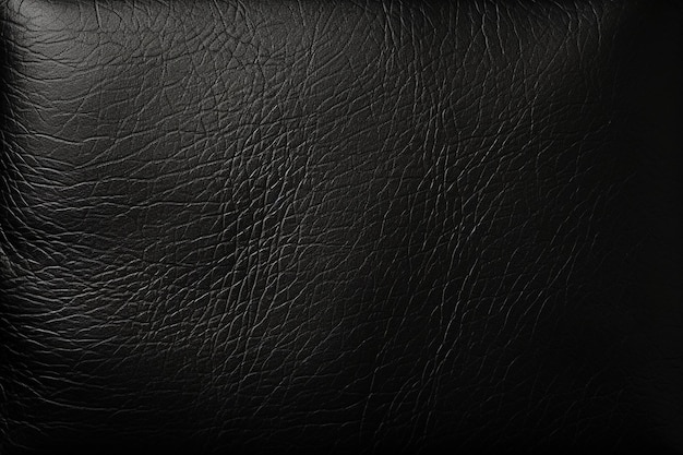 Fondo de textura de cuero negro