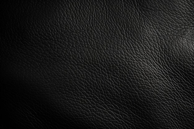 Foto fondo de textura de cuero negro