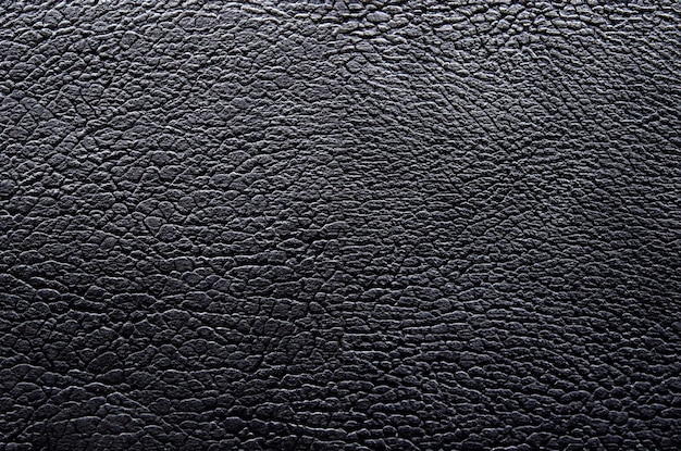 fondo de textura de cuero negro