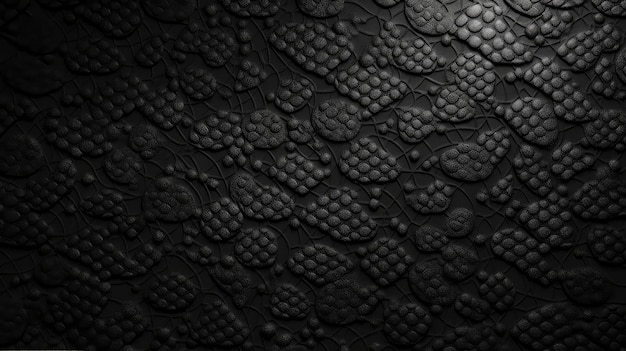 Fondo de textura de cuero oscuro ai generativo