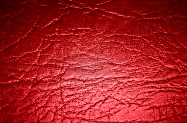 Fondo de textura de cuero rojo de lujo