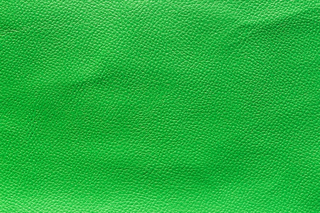 Fondo de textura de cuero verde