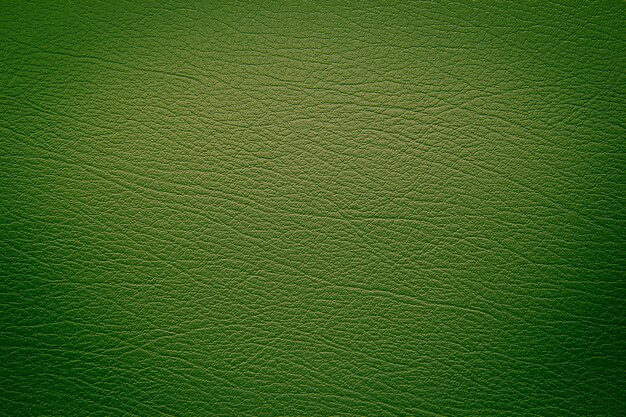 Fondo de textura de cuero verde