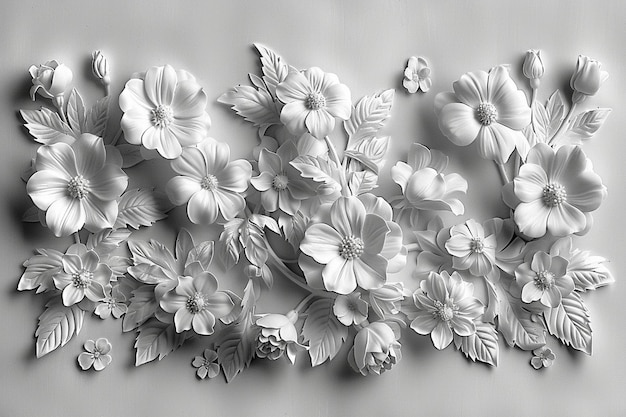 Fondo de textura de encaje floral blanco