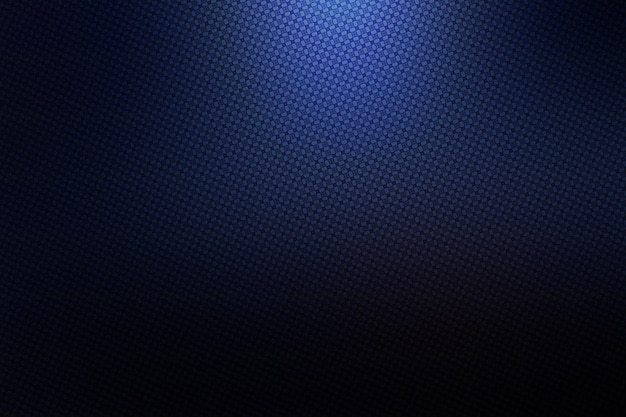 Foto fondo de textura de fibra de carbono azul con luz