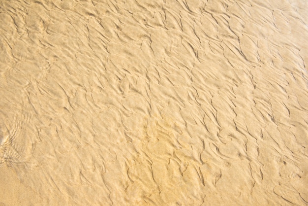 Fondo de textura de fondo marrón textura playa arena de mar vista superior