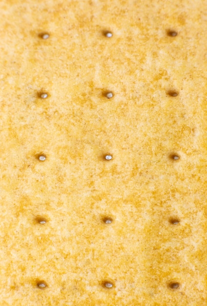 Fondo de textura de galletas tostadas Pan Panadería concepto Primer plano macro foto Hermoso fondo de pantalla natural