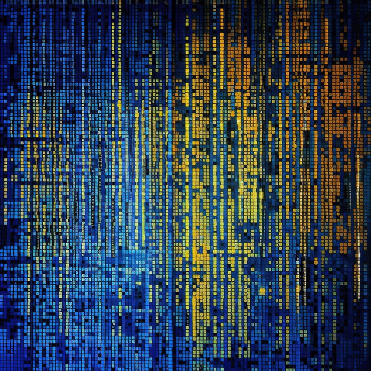 Foto fondo de textura de glitch digital
