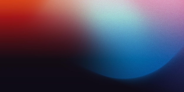 Fondo de textura de grano de la película de gradiente de color abstracto