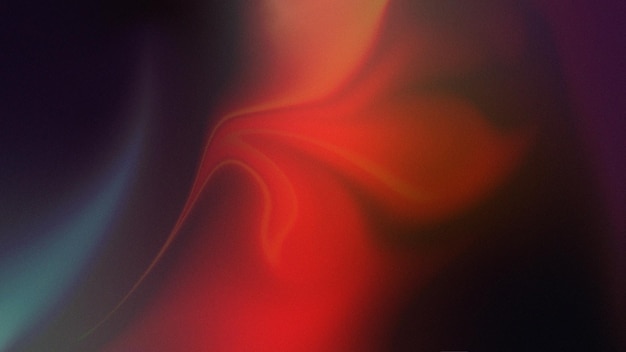 fondo de textura de grano retro abstracto con transición de gradiente de colores rojos y negros suaves