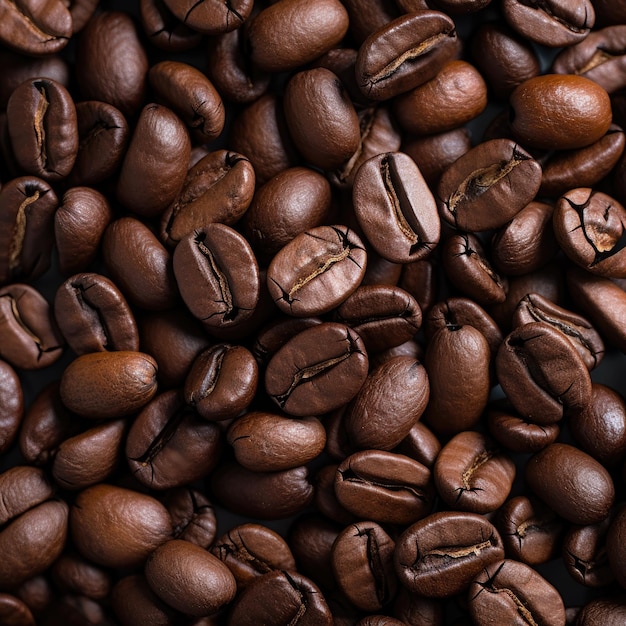 Fondo de textura de los granos de café