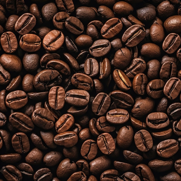 Fondo de textura de los granos de café