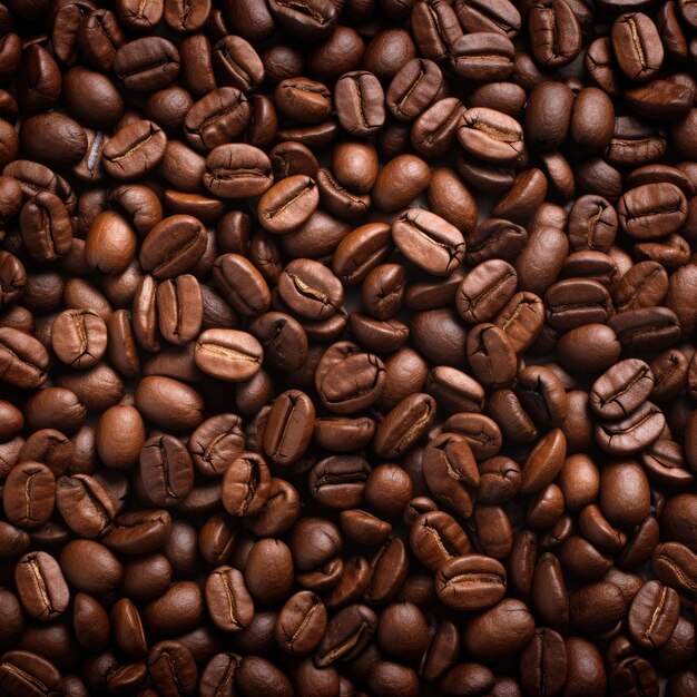 Fondo de textura de los granos de café