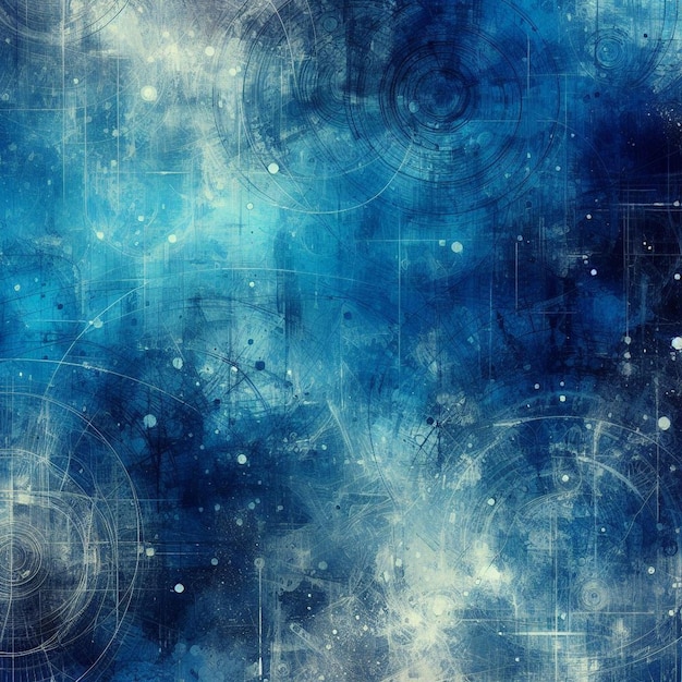 Fondo de textura grunge abstracto azul
