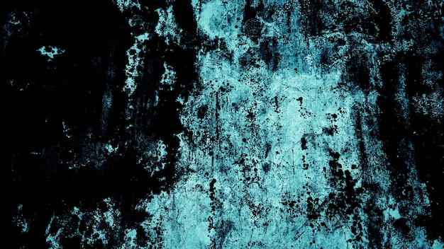 Fondo de textura grunge azul oscuro de hormigón de pared vieja