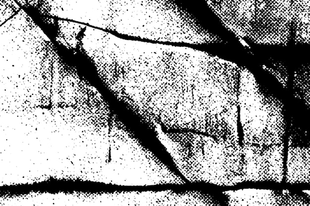 Fondo de textura grunge de medio tono negro y blanco