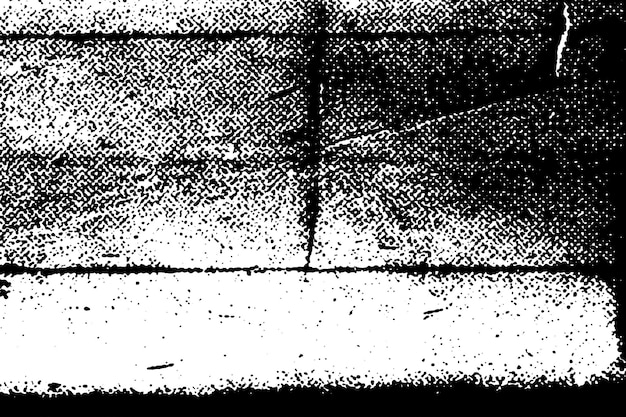Fondo de textura grunge de medio tono negro y blanco