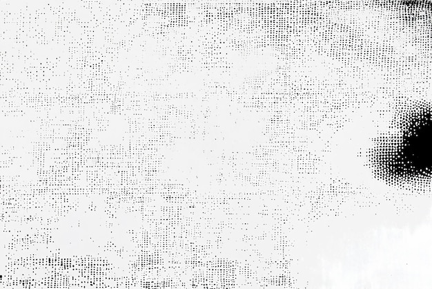 Fondo de textura grunge de medio tono negro y blanco