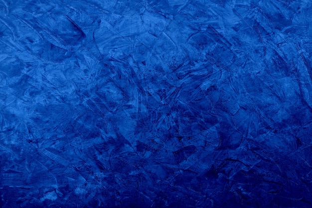 Fondo de textura grunge pintado azul abstracto