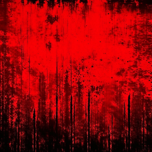 Foto fondo de textura grunge rojo con arañazos sangrientos o textura roja o fondo abstracto rojo